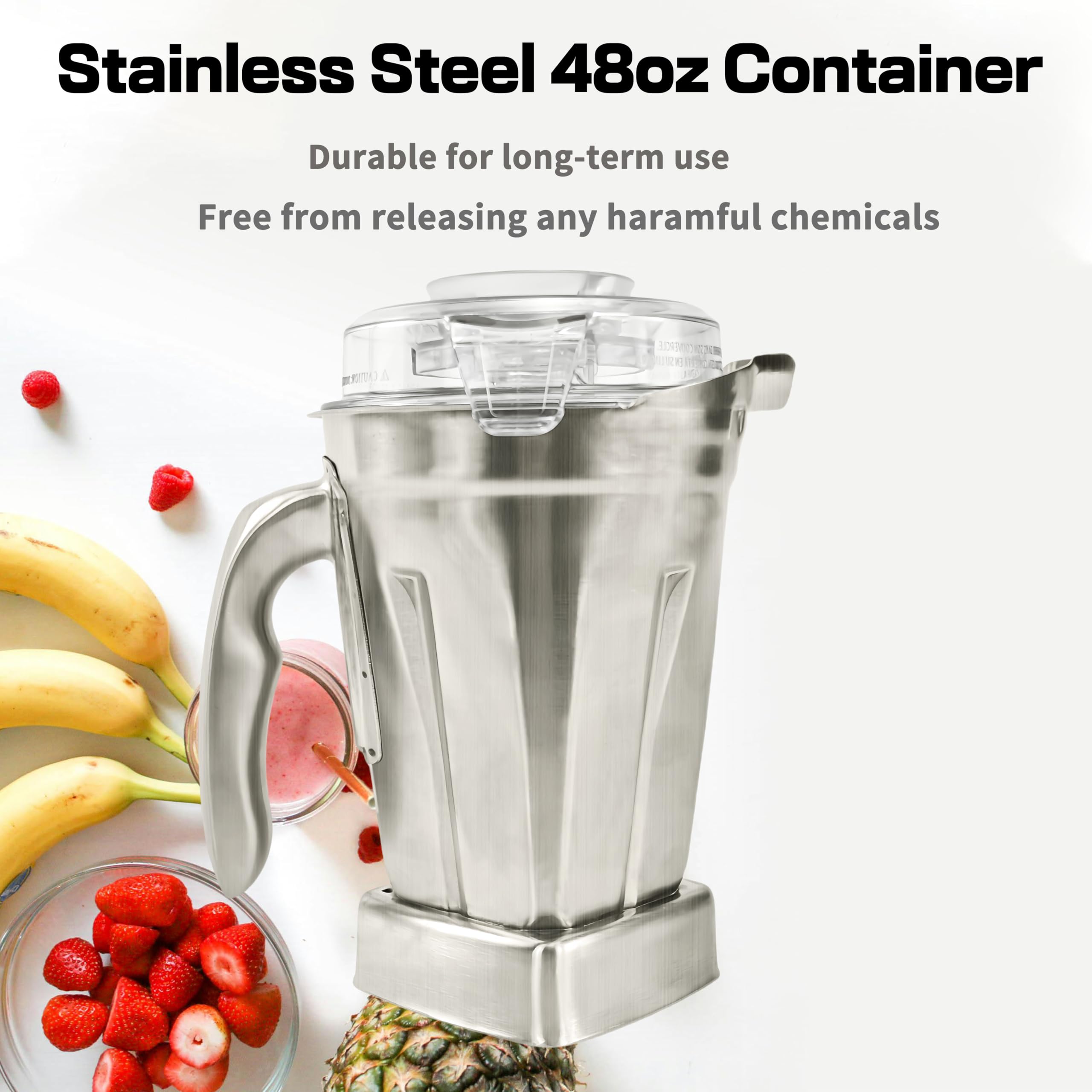 Amazon | vitamixステンレススチールコンテナ40オンス。すべての
